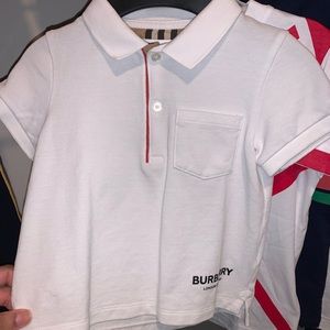 Authentic Toddler Boys Burberry Polo Shirt